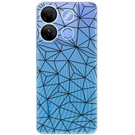 iSaprio Abstract Triangles 03 - black - Infinix Smart 7 - Phone Cover