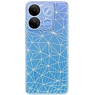 iSaprio Abstract Triangles 03 - white - Infinix Smart 7 - Phone Cover