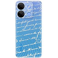 iSaprio Handwriting 01 - white - Infinix Smart 7 - Phone Cover
