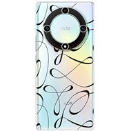 iSaprio Fancy - black - Honor Magic5 Lite 5G - Phone Cover