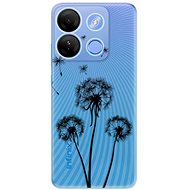 iSaprio Three Dandelions - black - Infinix Smart 7 - Phone Cover