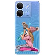 iSaprio Kissing Mom - Blond and Boy - Infinix Smart 7 - Phone Cover
