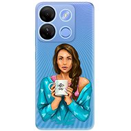 iSaprio Coffe Now - Brunette - Infinix Smart 7 - Phone Cover