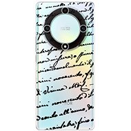 iSaprio Handwriting 01 - black - Honor Magic5 Lite 5G - Phone Cover