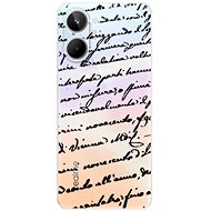 iSaprio Handwriting 01 - black - Realme 10 - Phone Cover