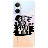 iSaprio Start Doing - black - Realme 10 - Phone Cover