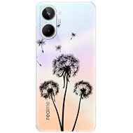 iSaprio Three Dandelions - black - Realme 10 - Phone Cover