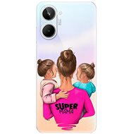 iSaprio Super Mama - Two Girls - Realme 10 - Phone Cover