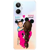 iSaprio Mama Mouse Brunette and Boy - Realme 10 - Phone Cover