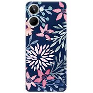 iSaprio Leaves on Blue - Realme 10 - Phone Cover