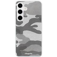 iSaprio Gray Camuflage 02 - Samsung Galaxy S24 - Phone Cover