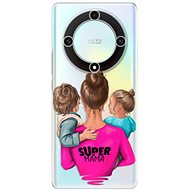 iSaprio Super Mama - Boy and Girl - Honor Magic5 Lite 5G - Phone Cover