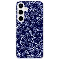 iSaprio Blue Leaves 05 - Samsung Galaxy S24 - Phone Cover