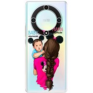 iSaprio Mama Mouse Brunette and Boy - Honor Magic5 Lite 5G - Phone Cover