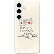 iSaprio I Love You 01 - Samsung Galaxy S24 - Phone Cover