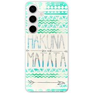iSaprio Hakuna Matata Green - Samsung Galaxy S24 - Phone Cover