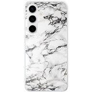 iSaprio White Marble 01 - Samsung Galaxy S24 - Phone Cover