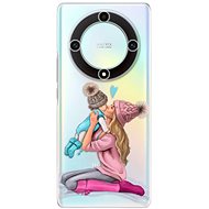 iSaprio Kissing Mom - Blond and Boy - Honor Magic5 Lite 5G - Phone Cover