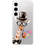 iSaprio Sir Giraffe - Samsung Galaxy S24 - Phone Cover