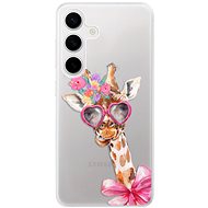 iSaprio Lady Giraffe - Samsung Galaxy S24 - Phone Cover