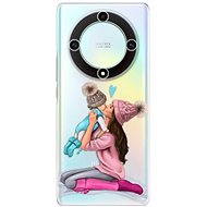 iSaprio Kissing Mom - Brunette and Boy - Honor Magic5 Lite 5G - Phone Cover