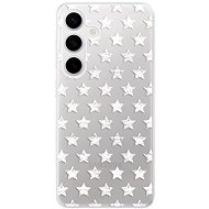 iSaprio Stars Pattern - white - Samsung Galaxy S24 - Phone Cover
