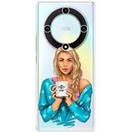 iSaprio Coffe Now - Blond - Honor Magic5 Lite 5G - Phone Cover