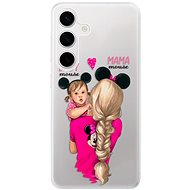iSaprio Mama Mouse Blond and Girl - Samsung Galaxy S24 - Phone Cover