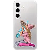 iSaprio Kissing Mom - Blond and Boy - Samsung Galaxy S24 - Phone Cover