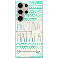 iSaprio Hakuna Matata Green - Samsung Galaxy S24 Ultra - Phone Cover