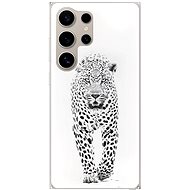iSaprio White Jaguar - Samsung Galaxy S24 Ultra - Phone Cover