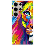 iSaprio Rainbow Lion - Samsung Galaxy S24 Ultra - Phone Cover