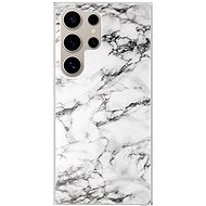 iSaprio White Marble 01 - Samsung Galaxy S24 Ultra - Phone Cover