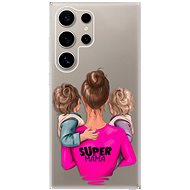 iSaprio Super Mama - Two Boys - Samsung Galaxy S24 Ultra - Phone Cover