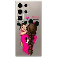 iSaprio Mama Mouse Brunette and Girl – Samsung Galaxy S24 Ultra - Kryt na mobil