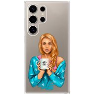 iSaprio Coffe Now - Redhead - Samsung Galaxy S24 Ultra - Phone Cover