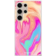 iSaprio Orange Liquid - Samsung Galaxy S24 Ultra - Phone Cover