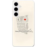iSaprio I Love You 01 - Samsung Galaxy S24+ - Phone Cover