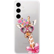 iSaprio Lady Giraffe - Samsung Galaxy S24+ - Phone Cover