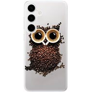 iSaprio Owl And Coffee – Samsung Galaxy S24+ - Kryt na mobil