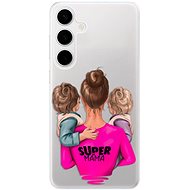 iSaprio Super Mama - Two Boys - Samsung Galaxy S24+ - Phone Cover