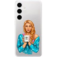 iSaprio Coffe Now - Redhead - Samsung Galaxy S24+ - Phone Cover