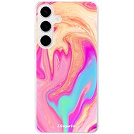 iSaprio Orange Liquid - Samsung Galaxy S24+ - Phone Cover