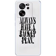 iSaprio Backup Plan - Xiaomi 13T / 13T Pro - Phone Cover