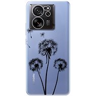 iSaprio Three Dandelions - black - Xiaomi 13T / 13T Pro - Phone Cover