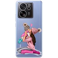 iSaprio Kissing Mom - Brunette and Girl - Xiaomi 13T / 13T Pro - Phone Cover