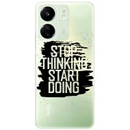 iSaprio Start Doing - black - Xiaomi Redmi 13C - Phone Cover