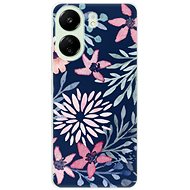 iSaprio Leaves on Blue - Xiaomi Redmi 13C - Phone Cover