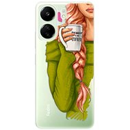 iSaprio My Coffe and Redhead Girl - Xiaomi Redmi 13C - Phone Cover