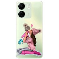 iSaprio Kissing Mom - Brunette and Girl - Xiaomi Redmi 13C - Phone Cover